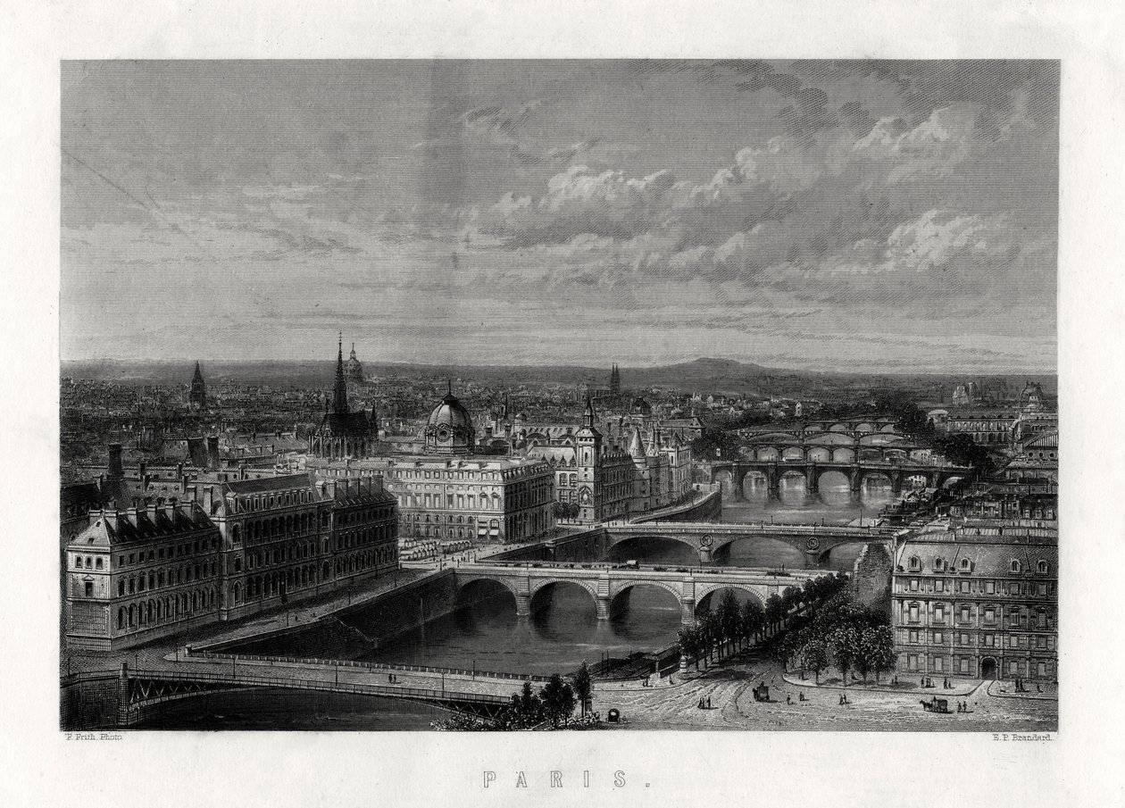 Paris, Frankreich, 1883 von Edward Paxman Brandard
