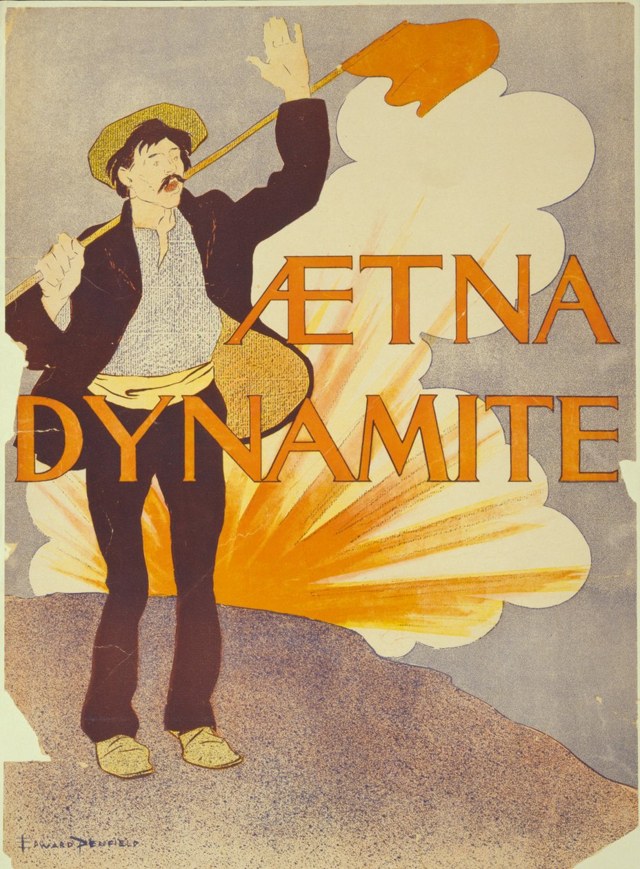 Aetna Dynamit von Edward Penfield