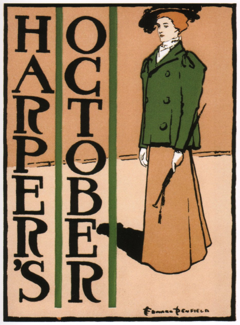 Harpers Oktober von Edward Penfield
