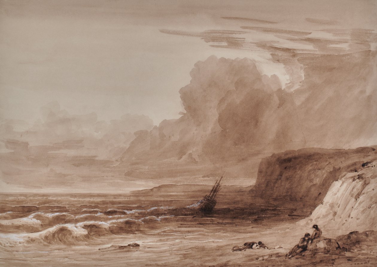 Strandszene von Edward Pretty