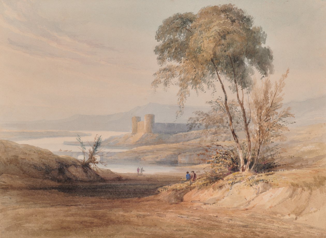 Landschaft mit Bäumen von Edward Pretty