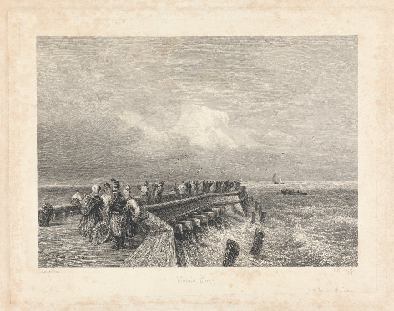 Calais Pier von Edward Radclyffe