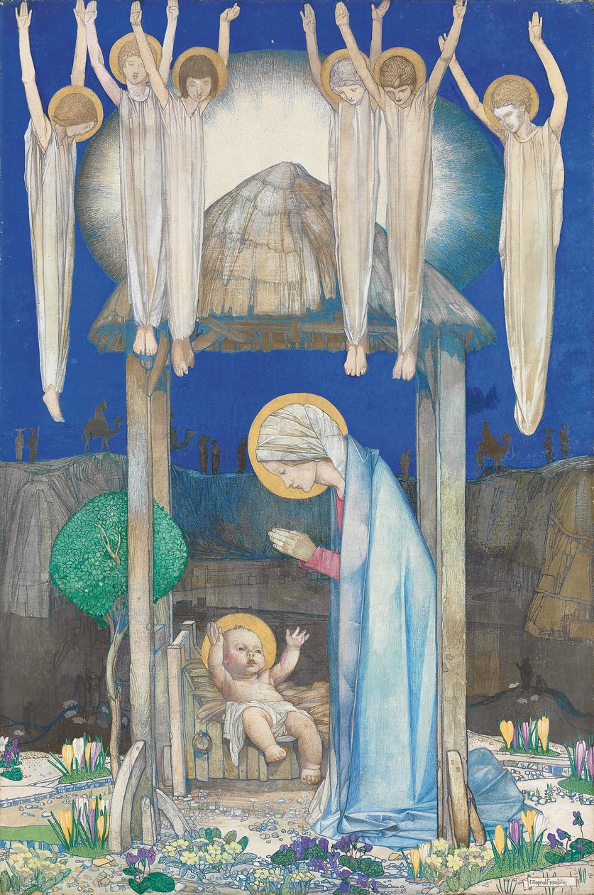 Die Geburt Christi von Edward Reginald Frampton