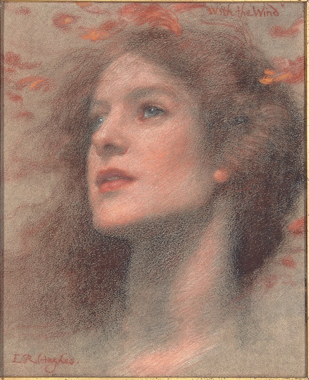 Mit dem Wind von Edward Robert Hughes