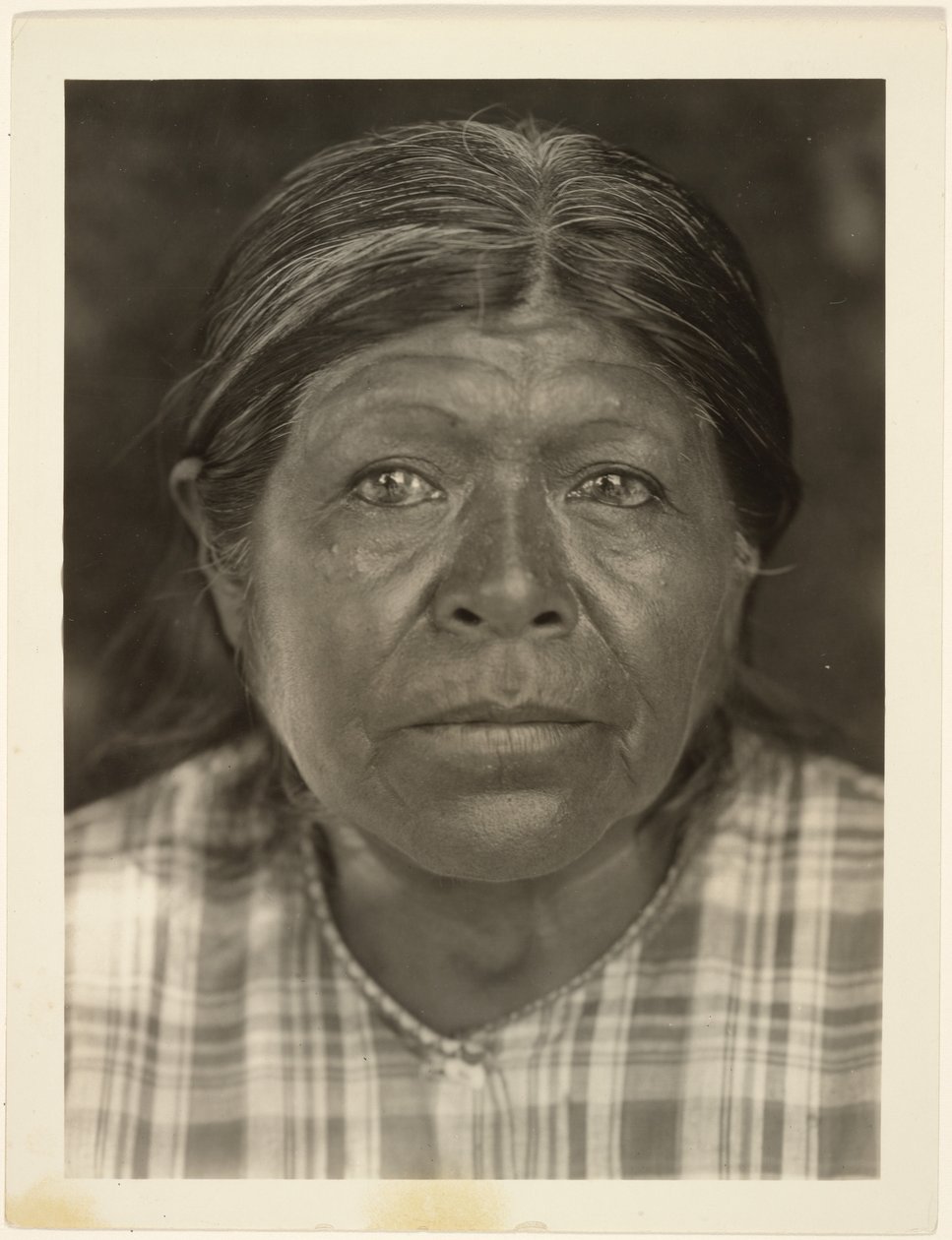 Eine Chukchansi-Matronin von Edward S. Curtis