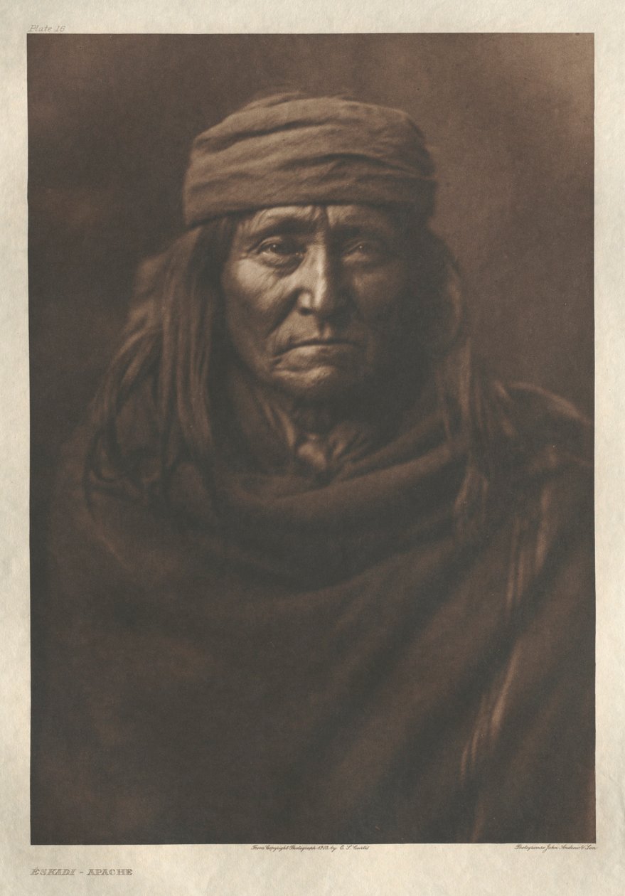 Portfolio I, Platte 16: Eskadi-Apache von Edward S. Curtis
