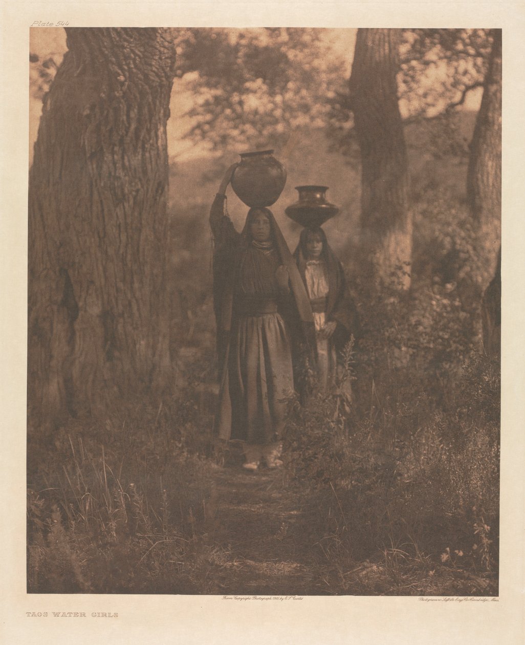 Portfolio XVI, Tafeln 544-579 von Edward S. Curtis