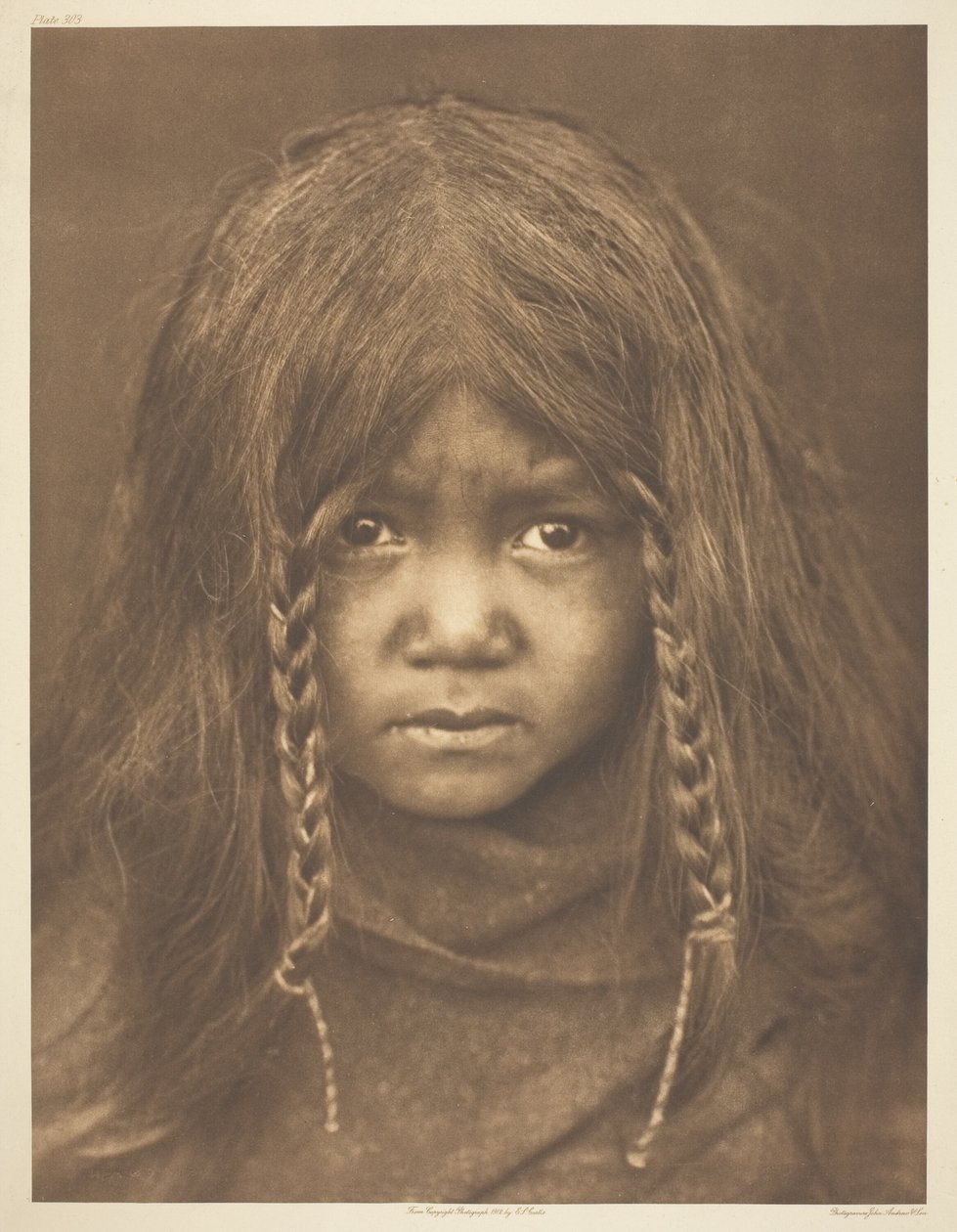 Quilcene Junge von Edward S. Curtis