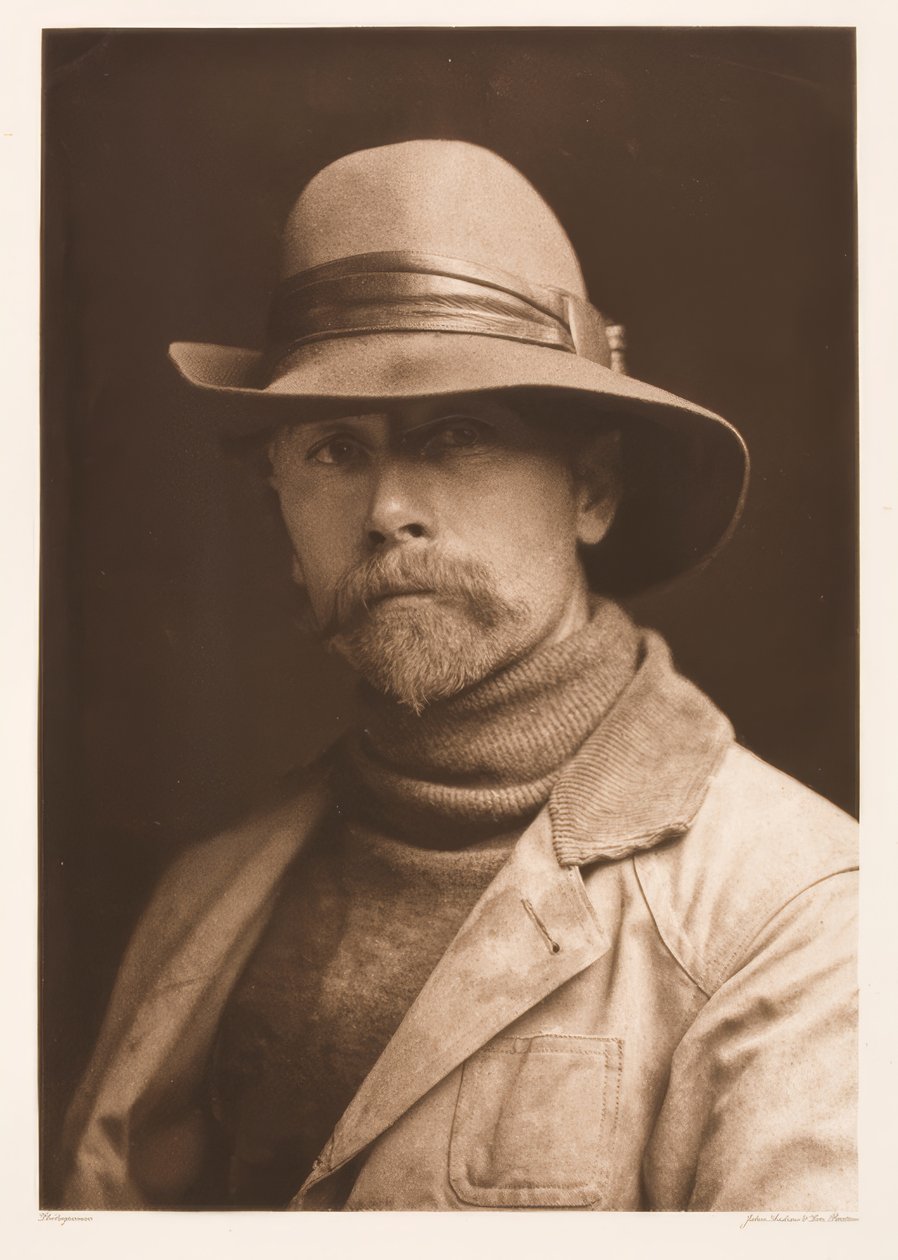 Selbstporträt von Edward S. Curtis