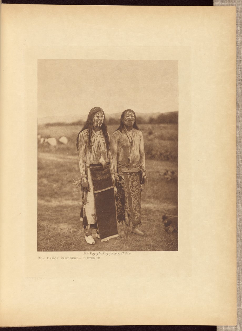 Sonnentanz-Verpflichtete - Cheyenne von Edward S. Curtis
