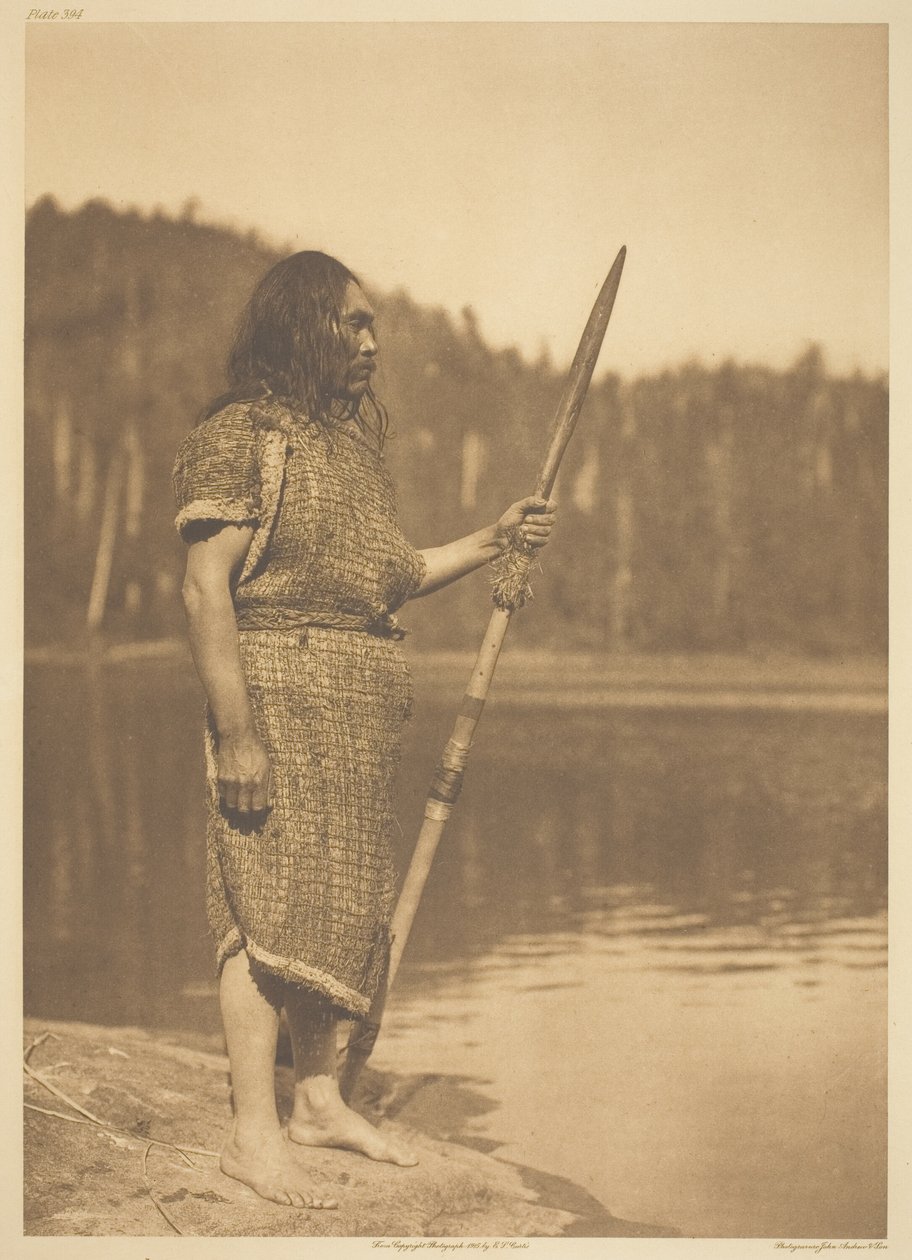 Der Walfänger-Clayoquot von Edward S. Curtis