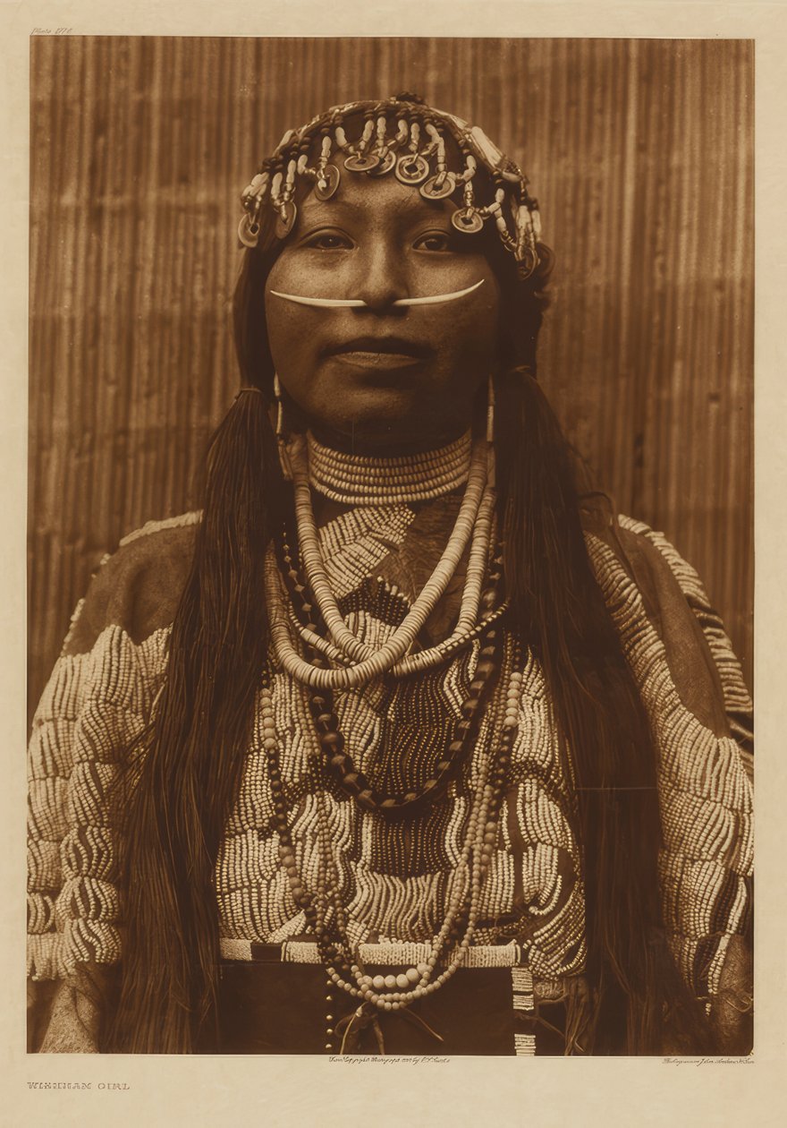 Wishham Mädchen von Edward S. Curtis