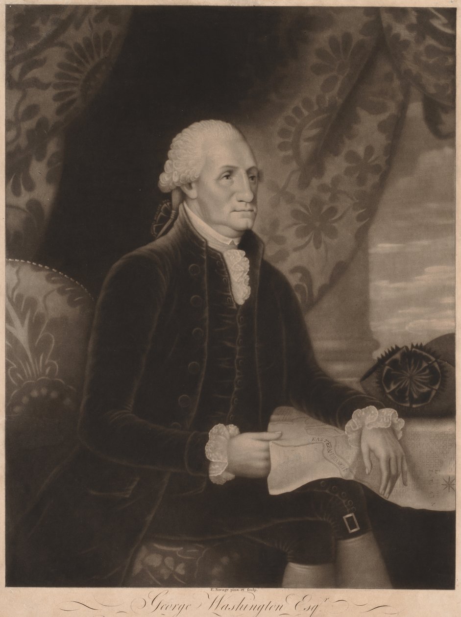 George Washington von Edward Savage