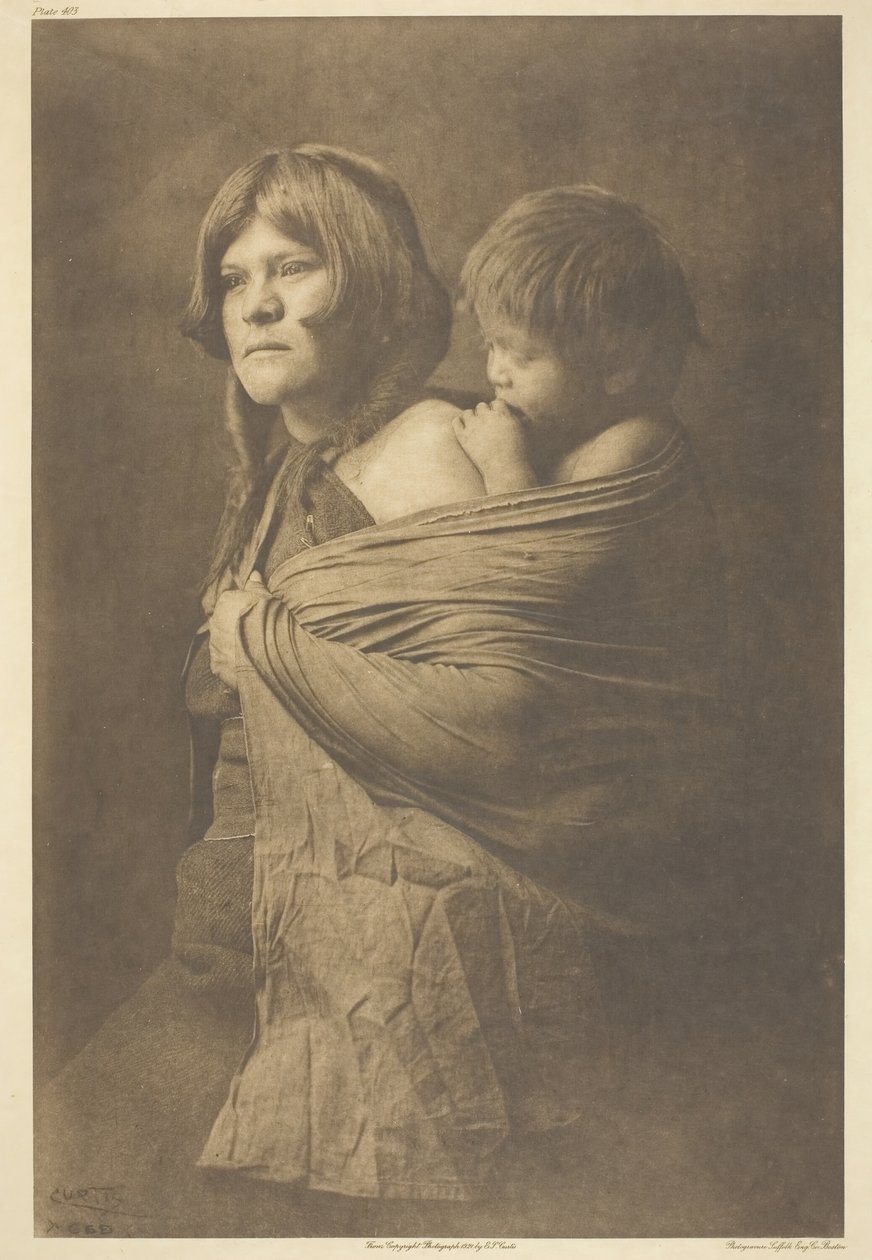 Eine Hopi-Mutter, 1921 von Edward Sheriff Curtis
