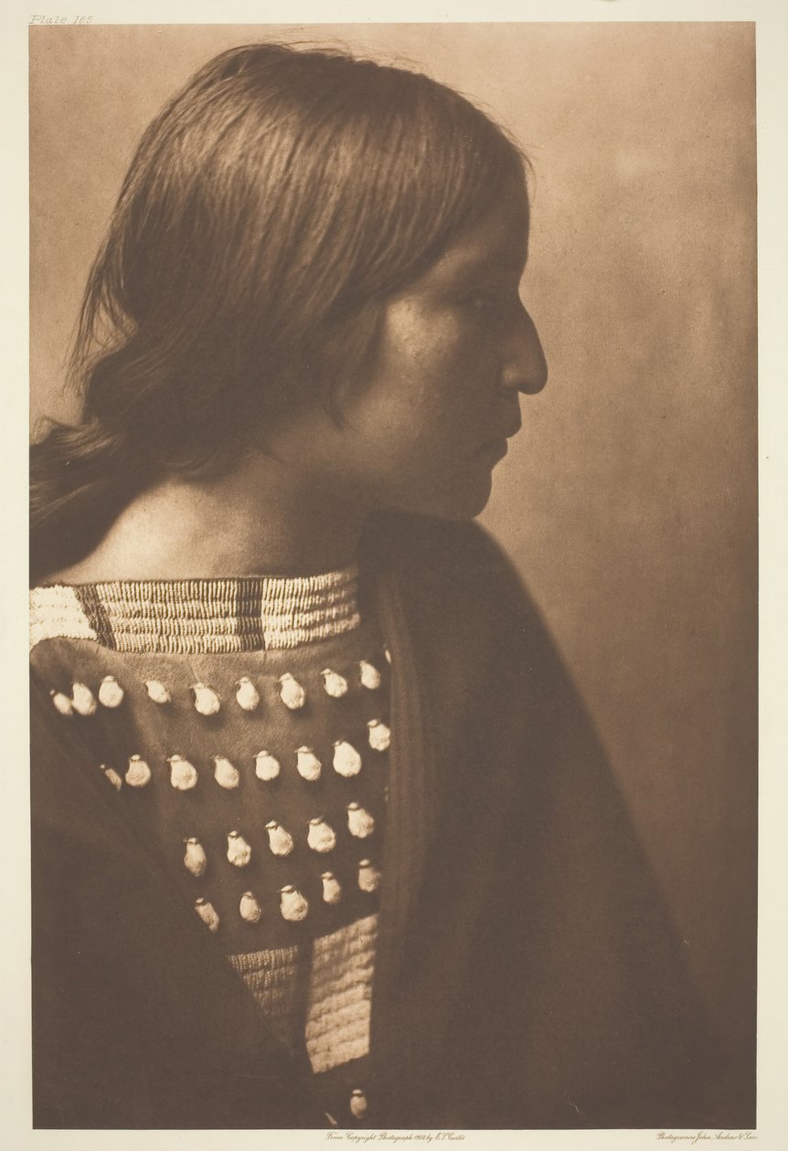 Arikara-Mädchen, 1908 von Edward Sheriff Curtis