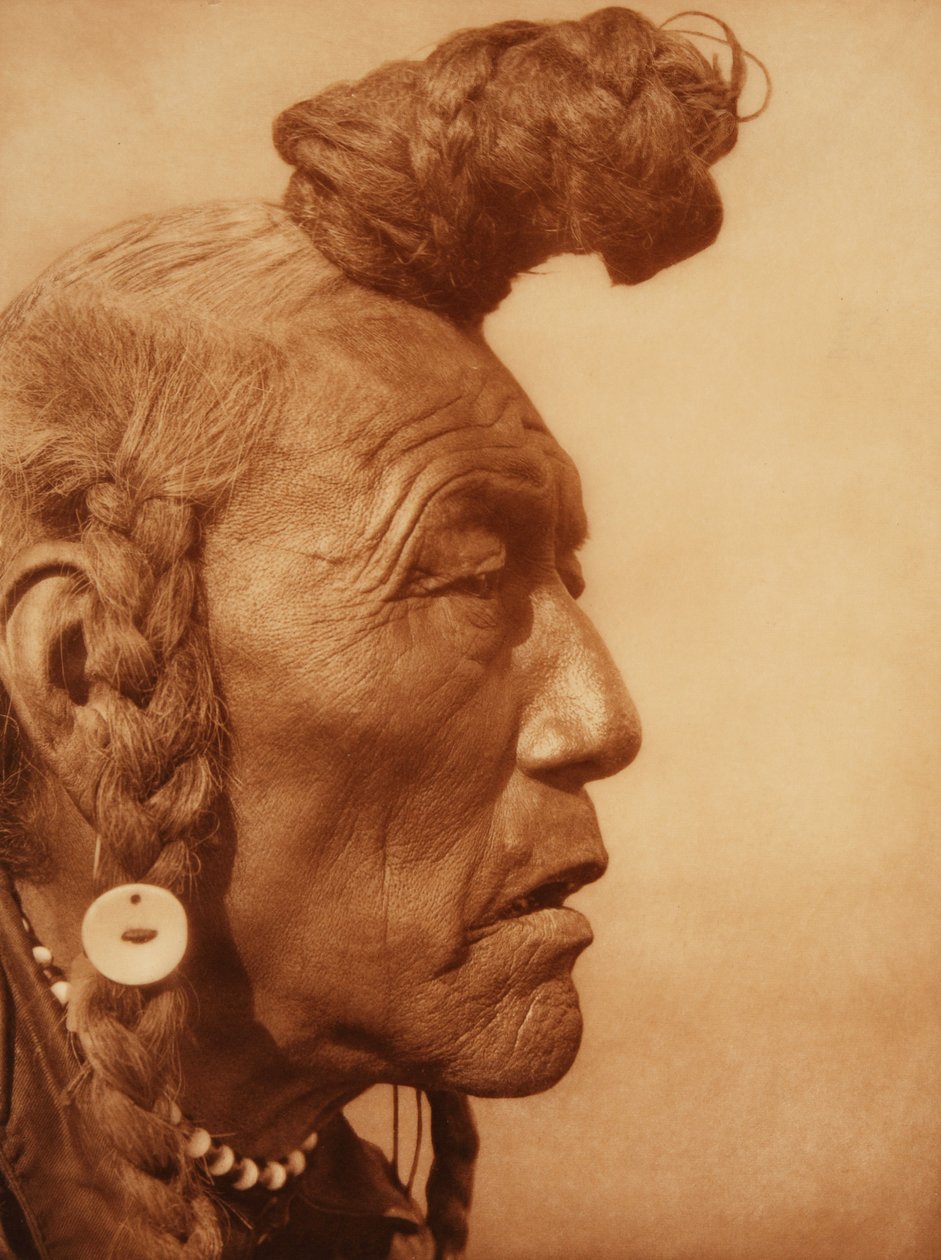 Bear Bull–Blackfoot 1926 (Photogravur) von Edward Sheriff Curtis