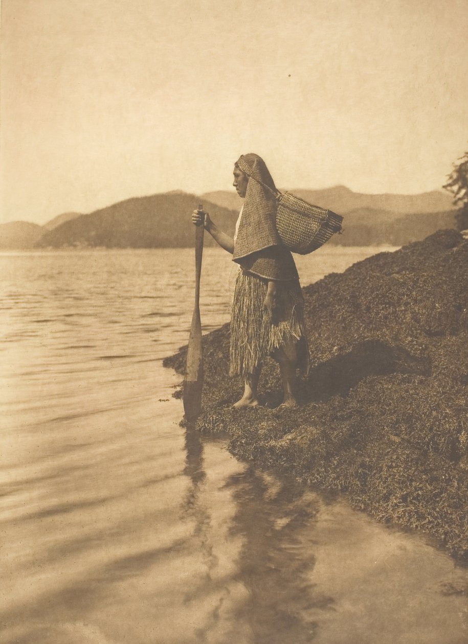 Der Seetangsammler, 1915 von Edward Sheriff Curtis