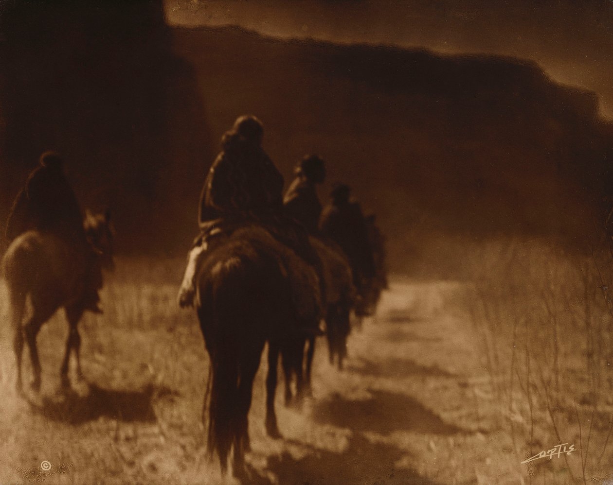 Die Verschwindende Rasse, Navaho von Edward Sheriff Curtis