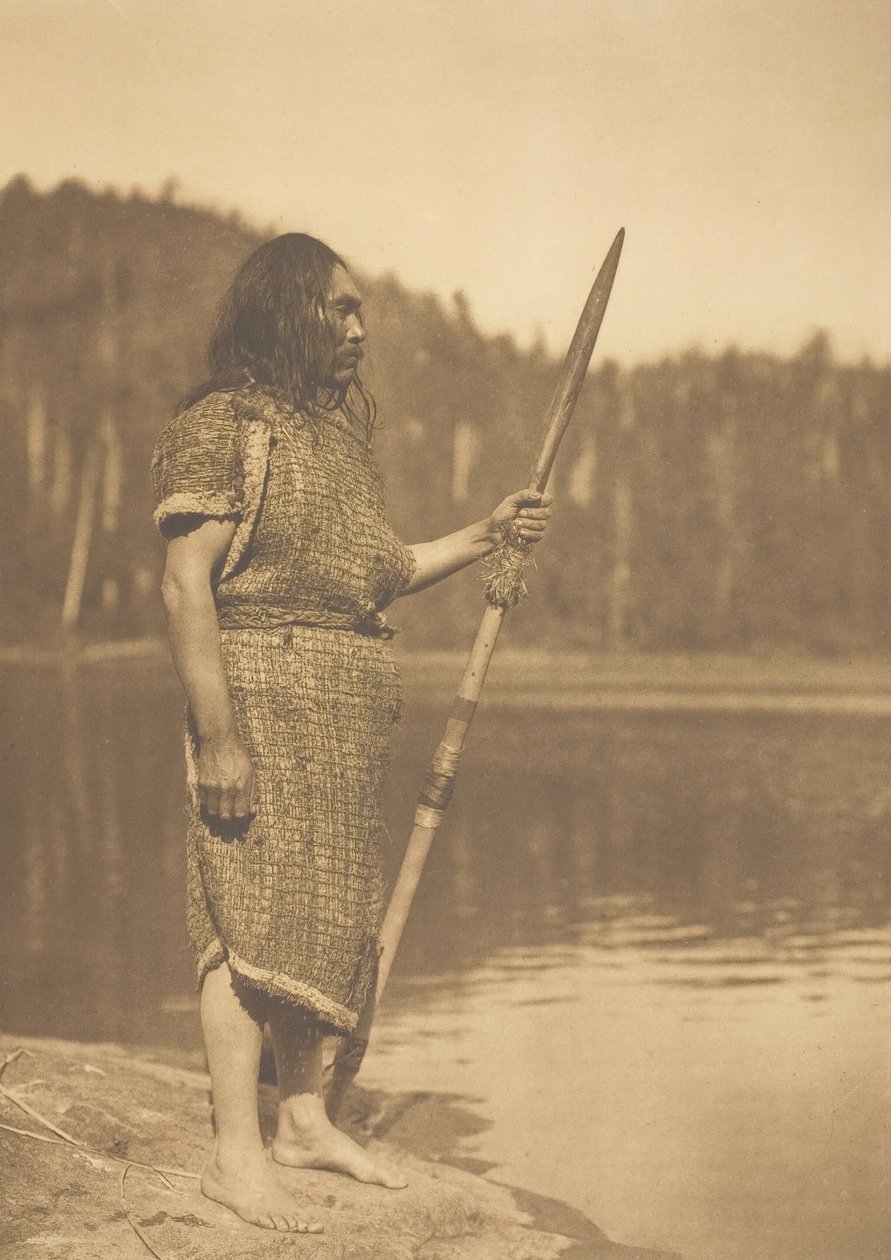 Der Walfänger - Clayoquot, 1915 von Edward Sheriff Curtis