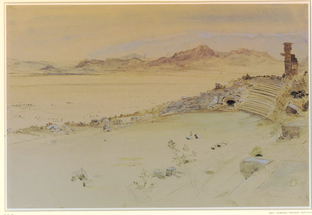Stadion von Cibyra von Edward Thomas Daniell