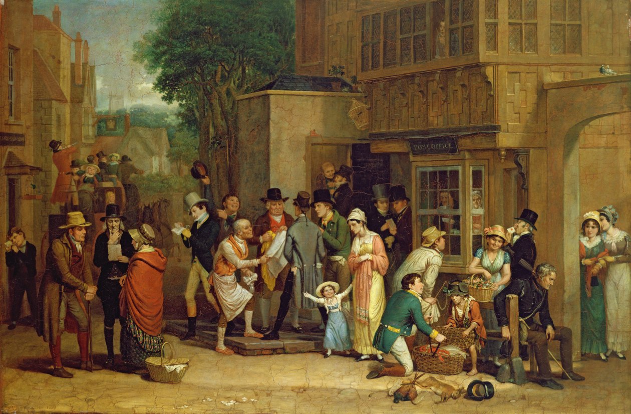 Das Postamt von Edward Villiers Rippingille