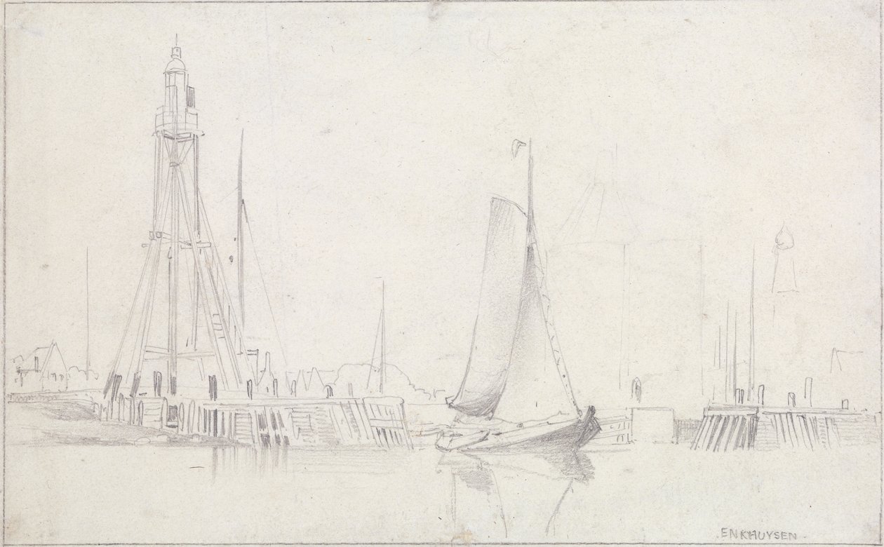 Enkhuizen von Edward William Cooke