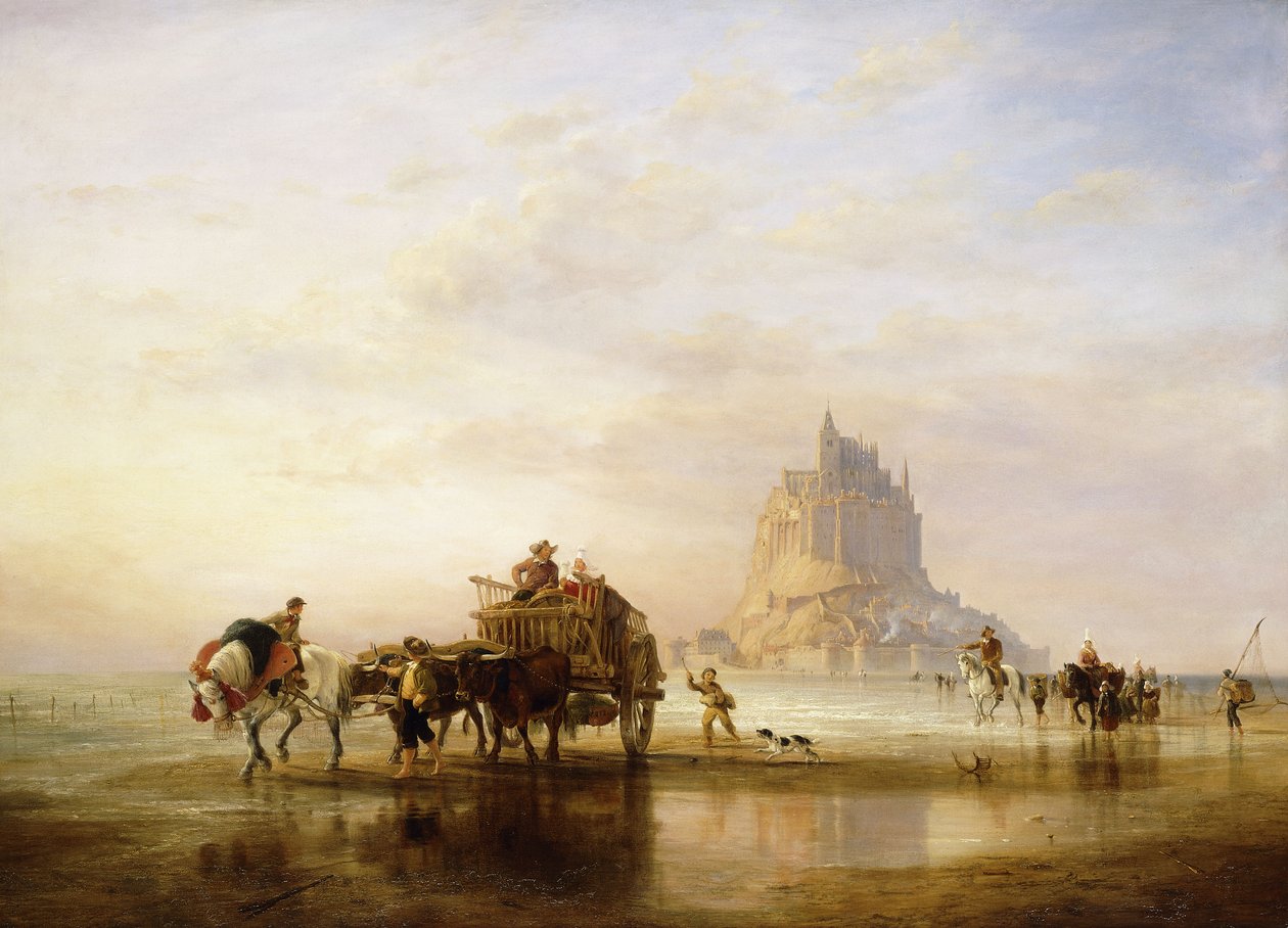 Mont St. Michel von Edward William Cooke