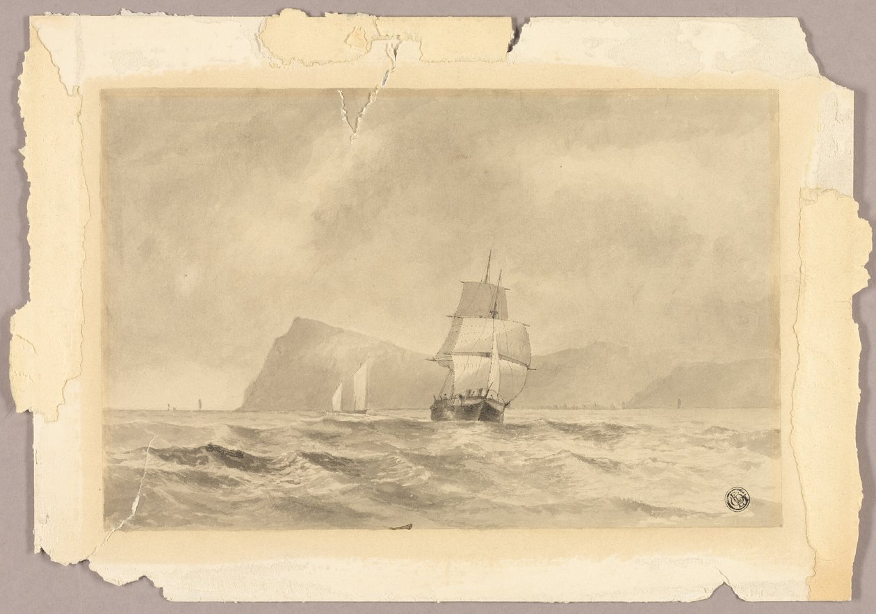 Vor Whitby von Edward William Cooke