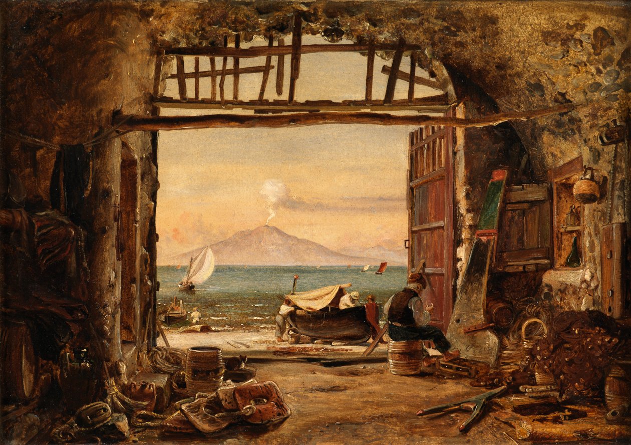 Vesuv von Edward William Cooke