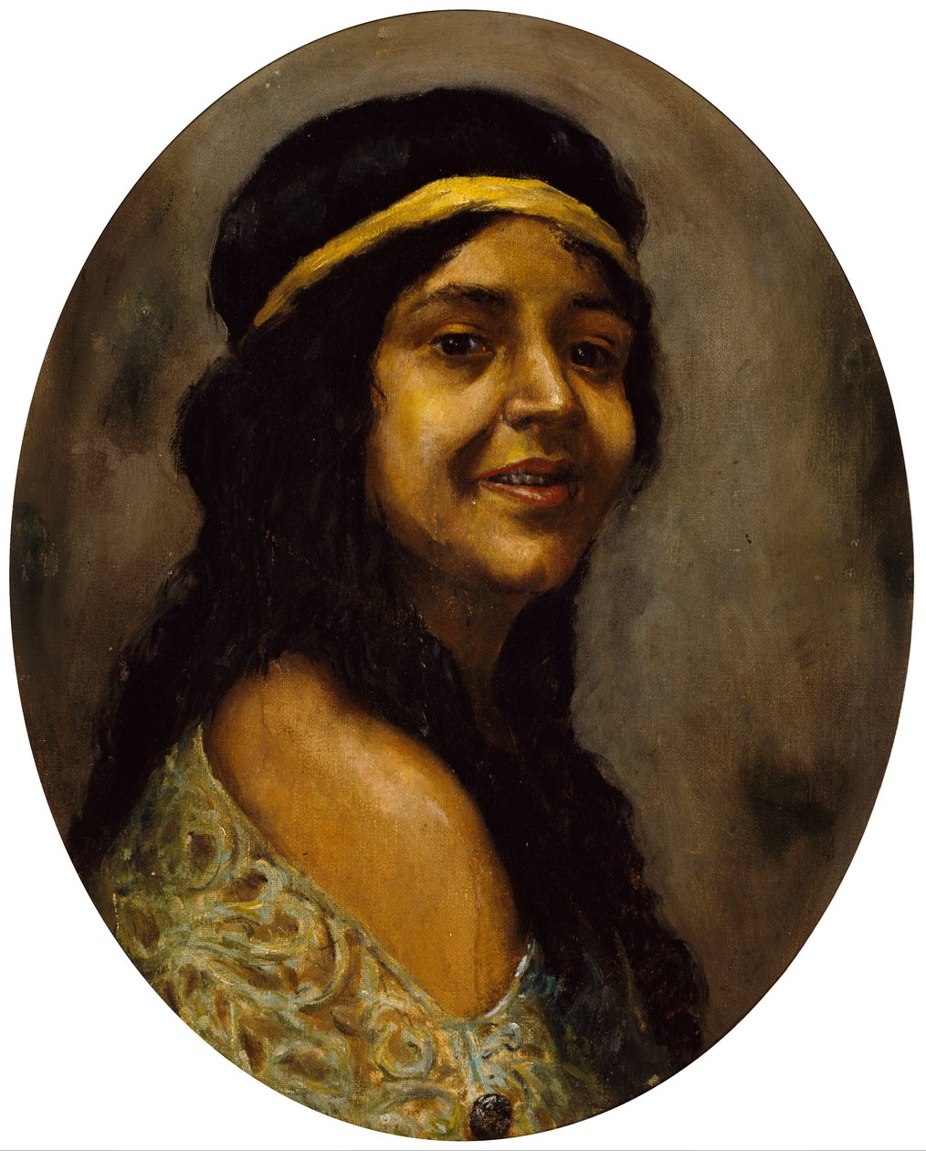 Porträt einer Frau von Edwin Augustus Harleston