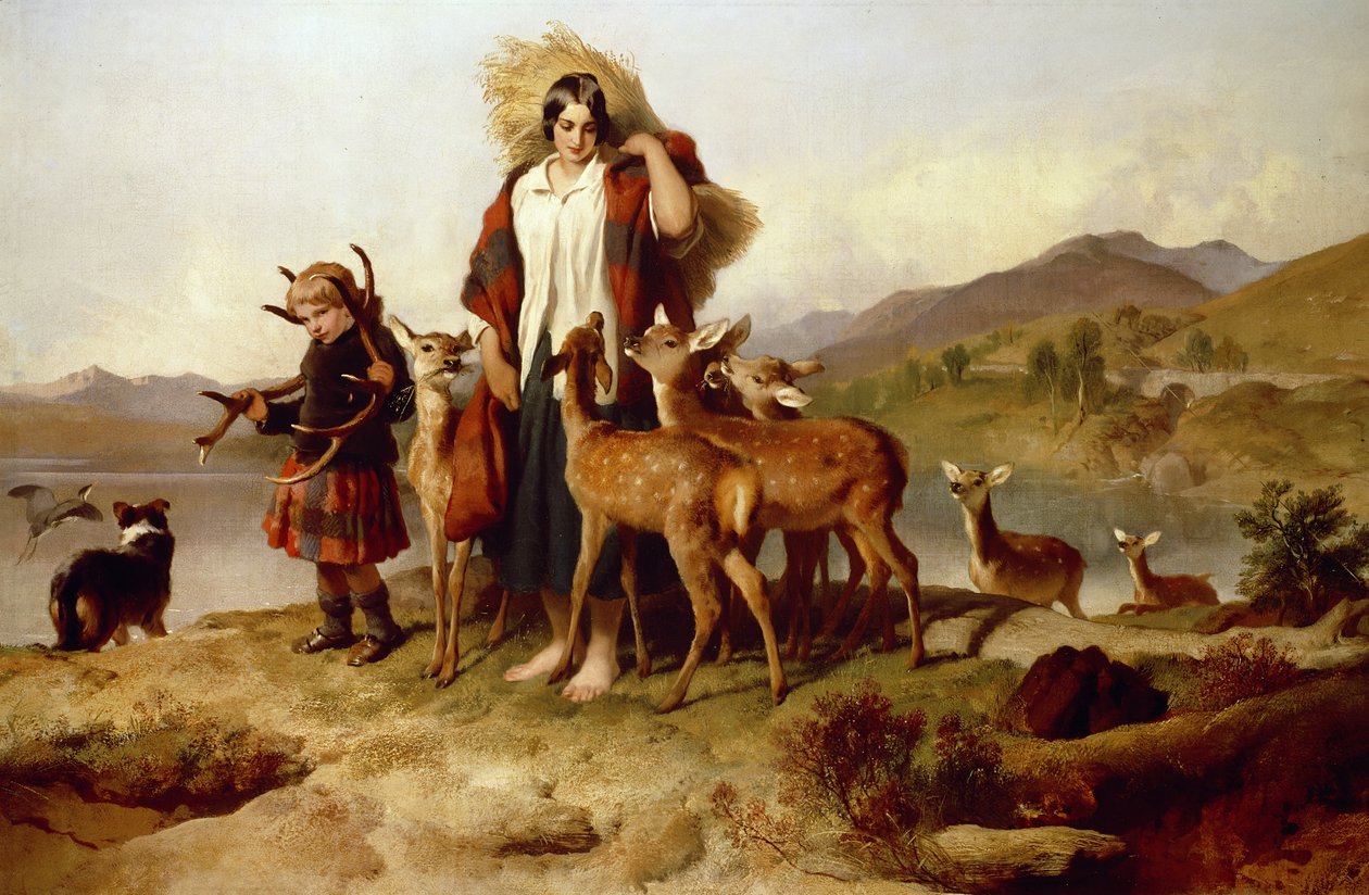Die Familie des Försters von Edwin Landseer