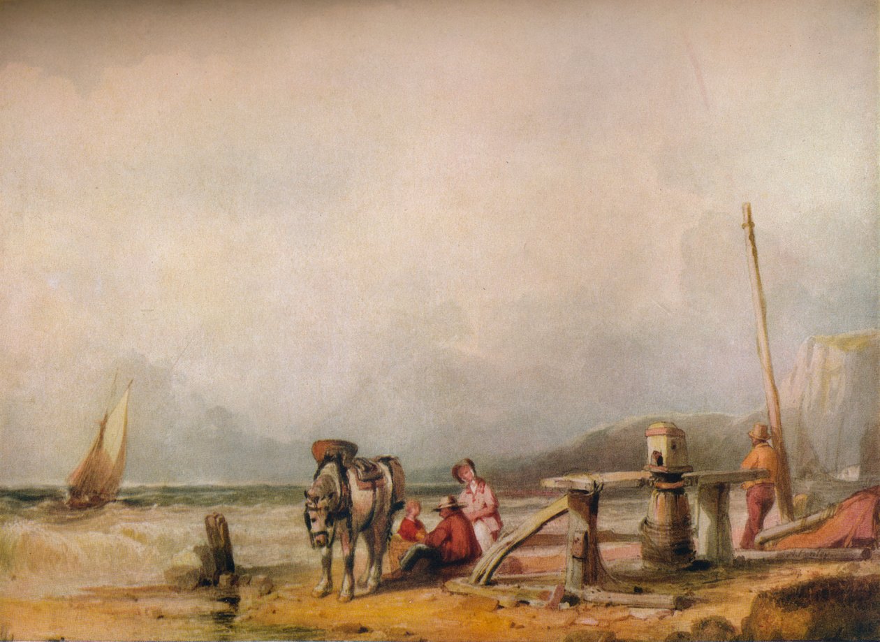 Meereslandschaft, ca. 1845 von Edwin Aaron Penley