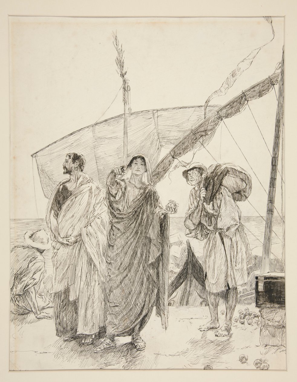 Antipholus von Syrakus: von Edwin Austin Abbey