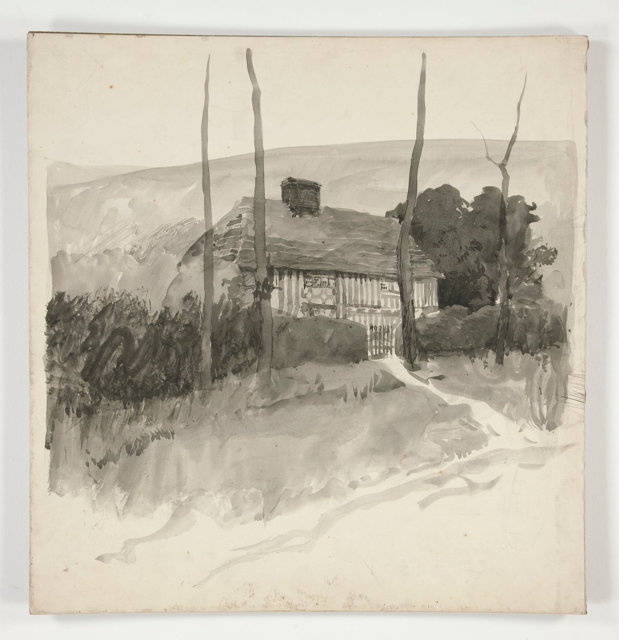Architektonische Studie von Edwin Austin Abbey
