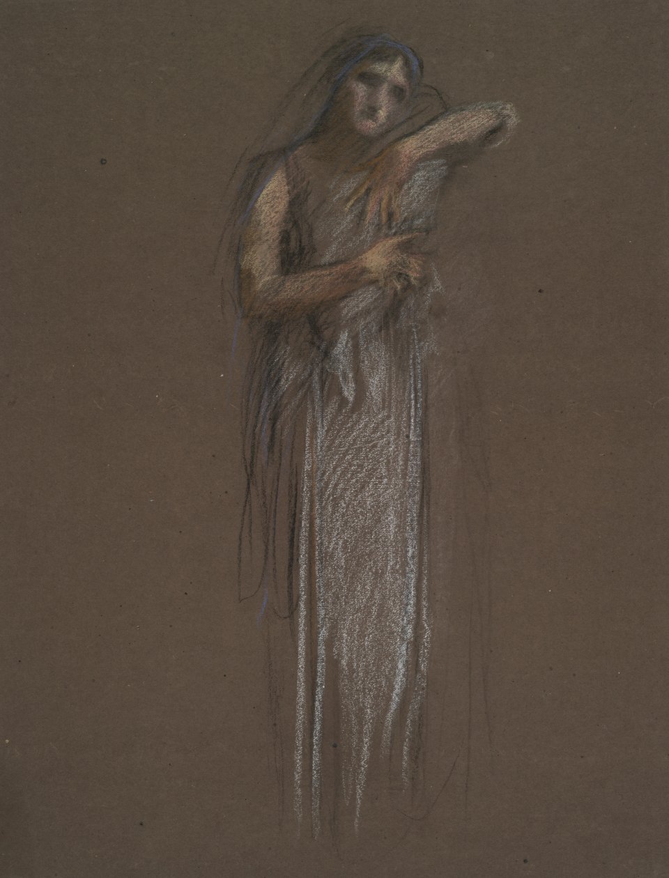 Frühe Studie für von Edwin Austin Abbey