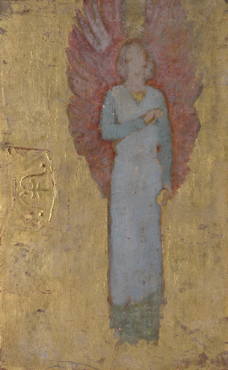Figurenstudie eines Engels von Edwin Austin Abbey