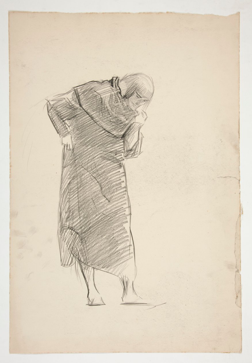 Figurenstudie für von Edwin Austin Abbey