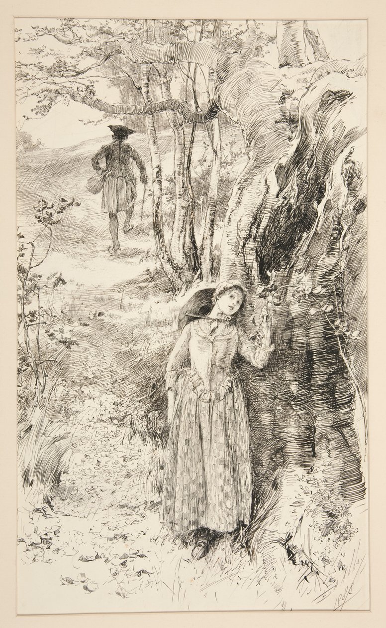 Illustration für von Edwin Austin Abbey