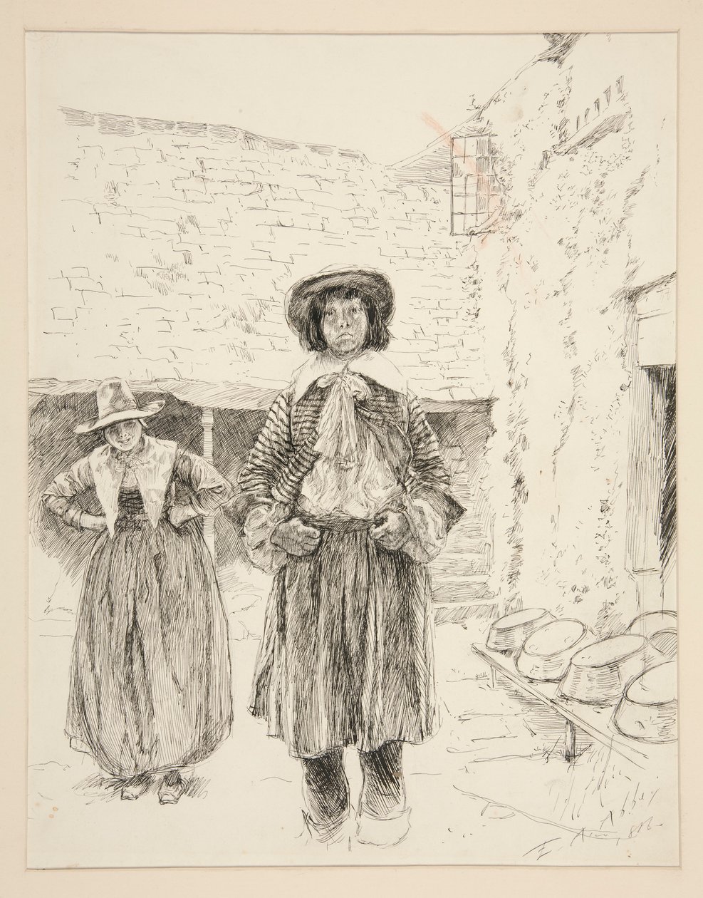 Illustration von Edwin Austin Abbey