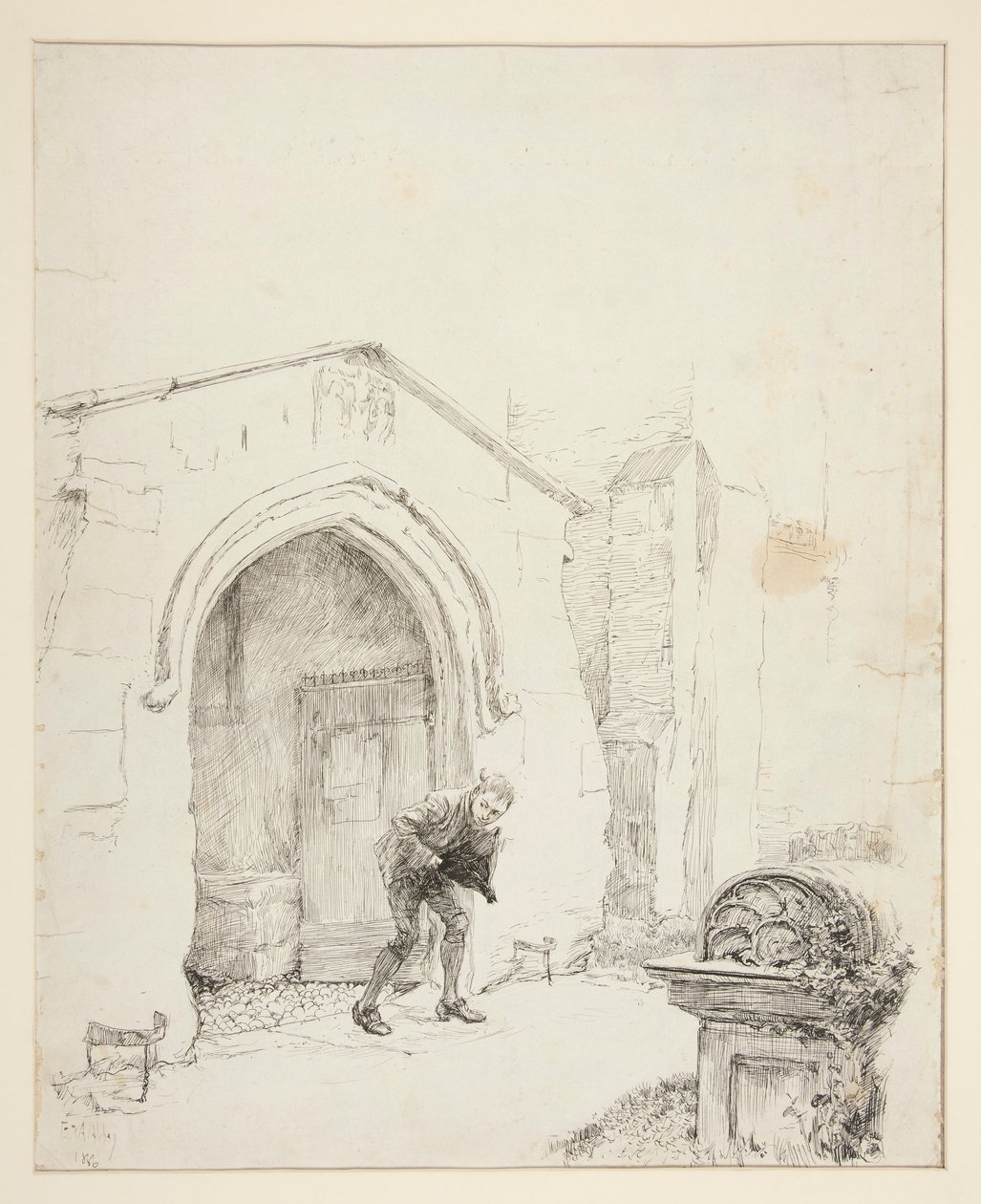 Illustration für von Edwin Austin Abbey