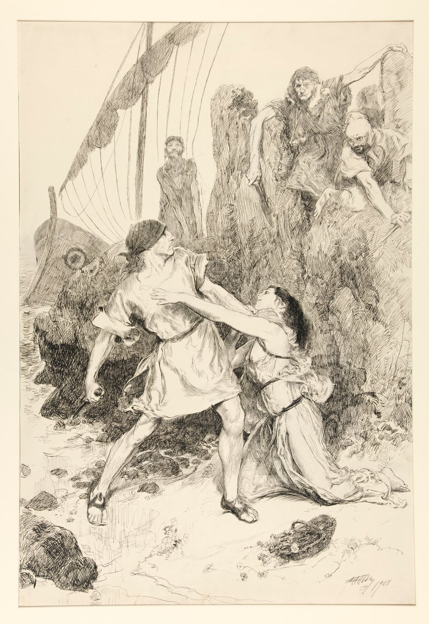 Leonine:  von Edwin Austin Abbey