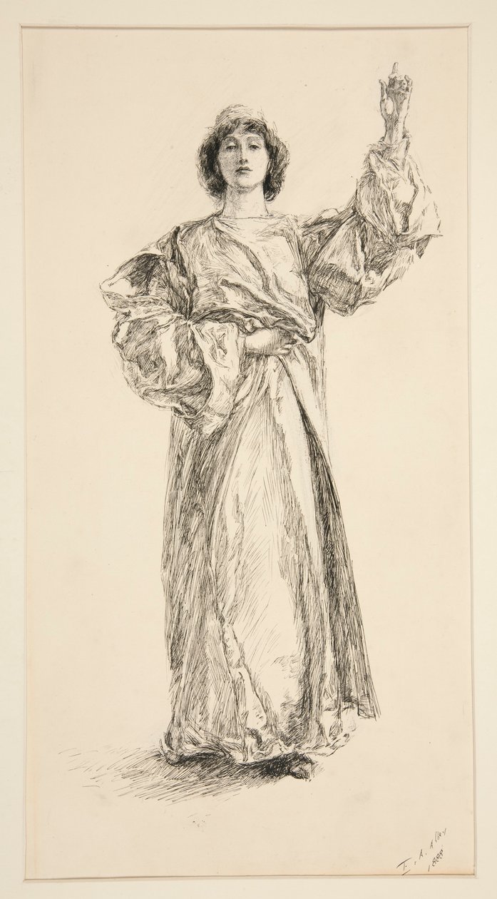 Portia von Edwin Austin Abbey