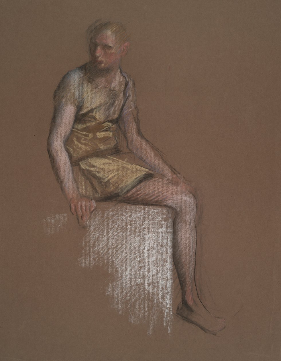 Studie für von Edwin Austin Abbey