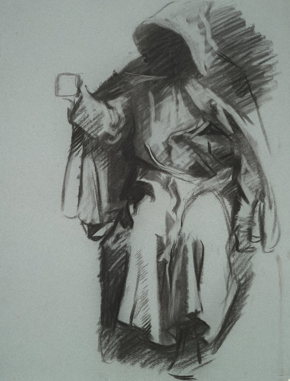 Studie für von Edwin Austin Abbey
