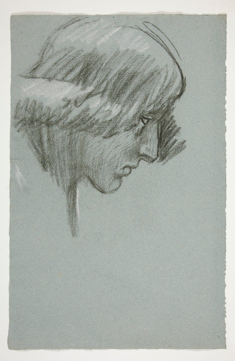Studie eines jungen Mannes von Edwin Austin Abbey