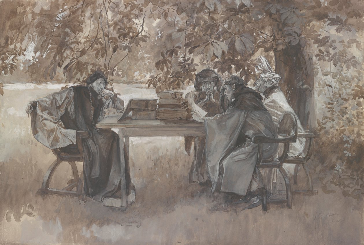 Der König von Edwin Austin Abbey