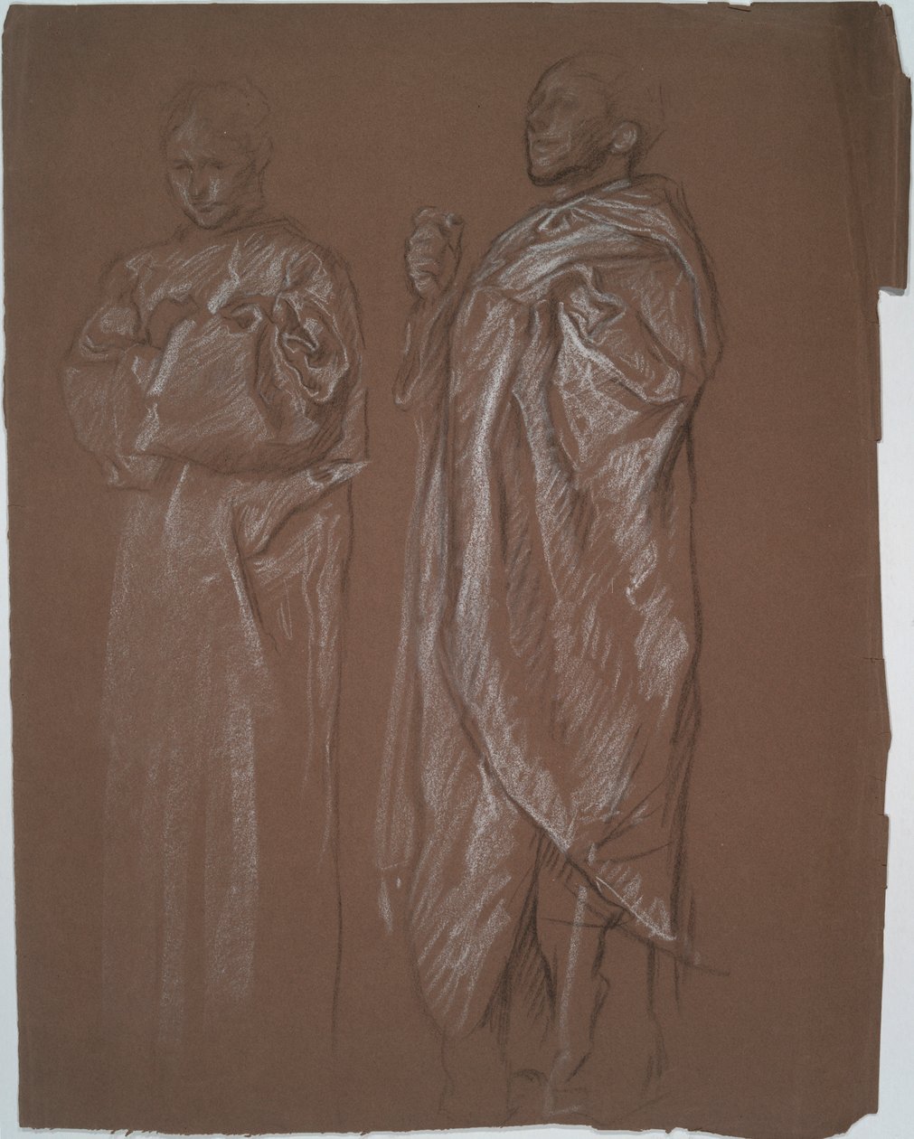 Unidentifizierte Studie von Edwin Austin Abbey