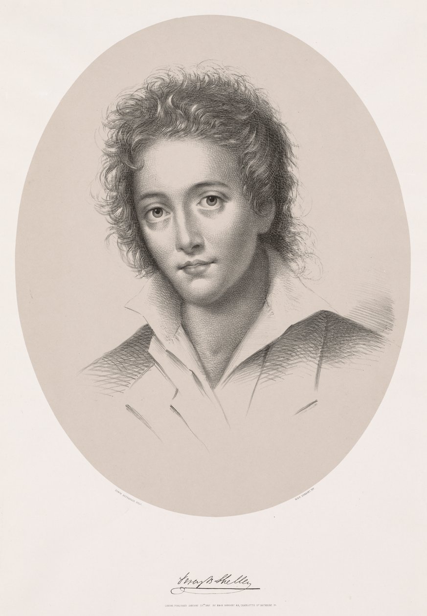 Percy Bysshe Shelley von Edwin Beyerhaus