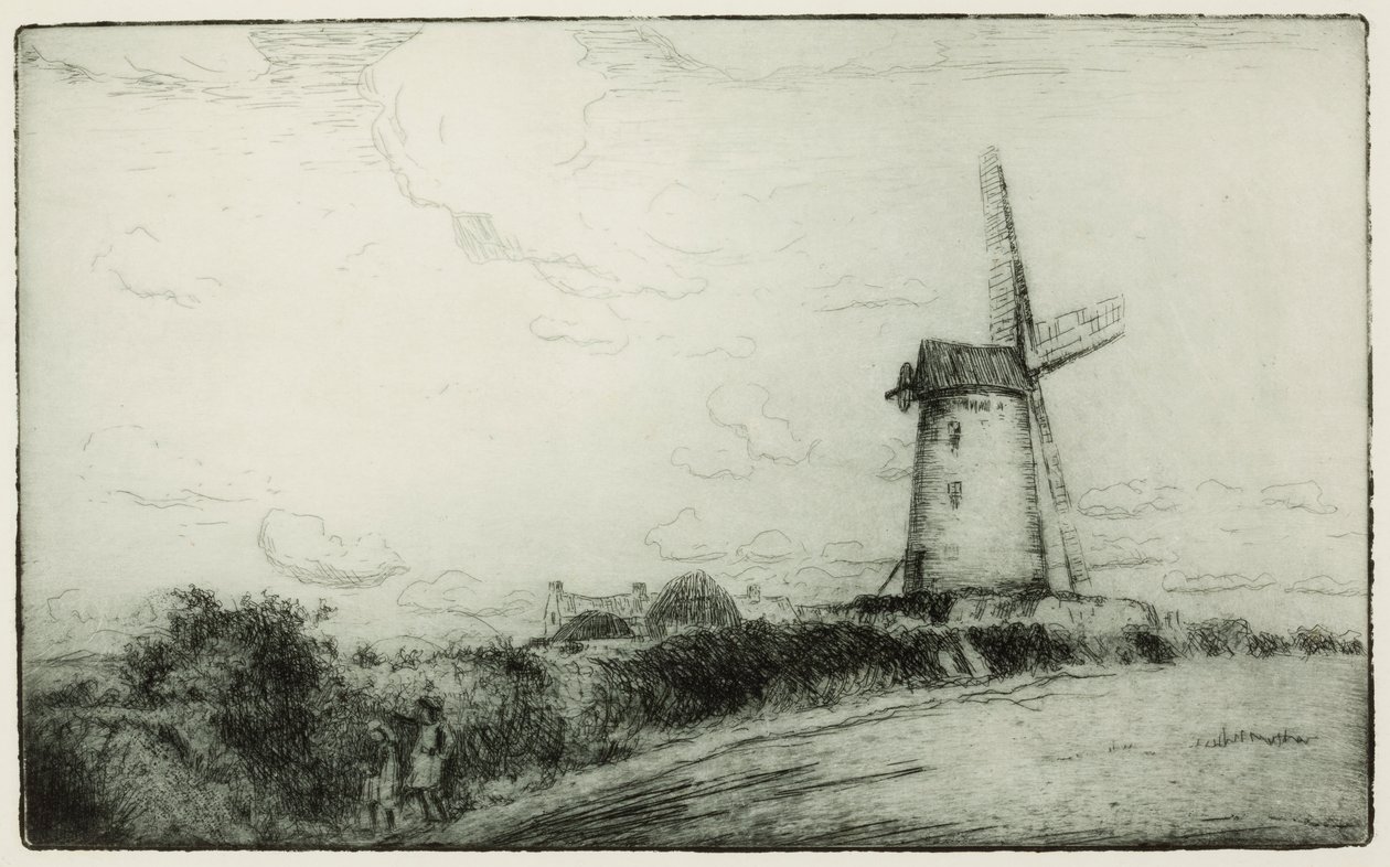 Die Windmühle von Edwin Butler Bayliss