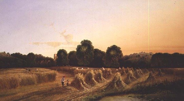 Abendernte von Edwin Henry Boddington
